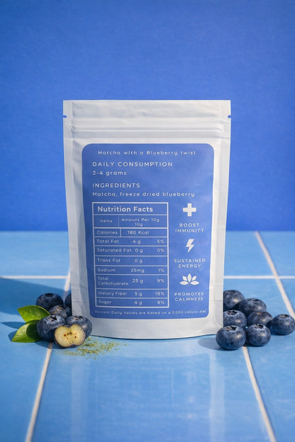 Blueberry Matcha